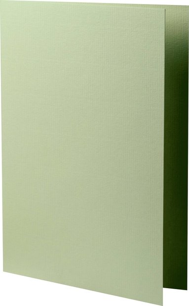 Kort A5 dubbla 5-pack lime