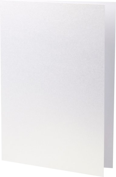 Kort A7 dubbla st&aring;ende 5-pack p&auml;rlemor