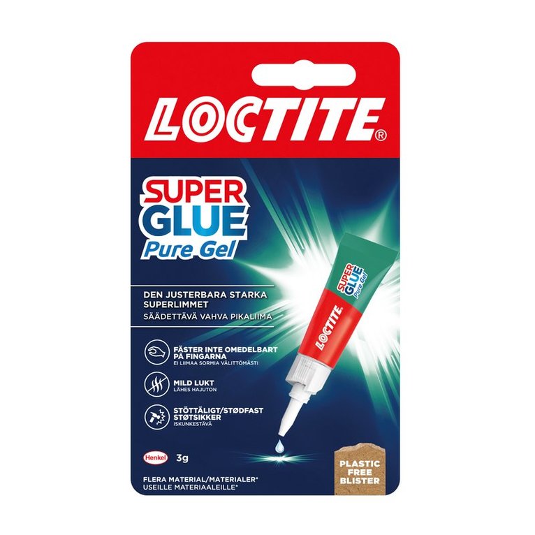 Lim Loctite Super Power Easy gel 3g, Övrigt