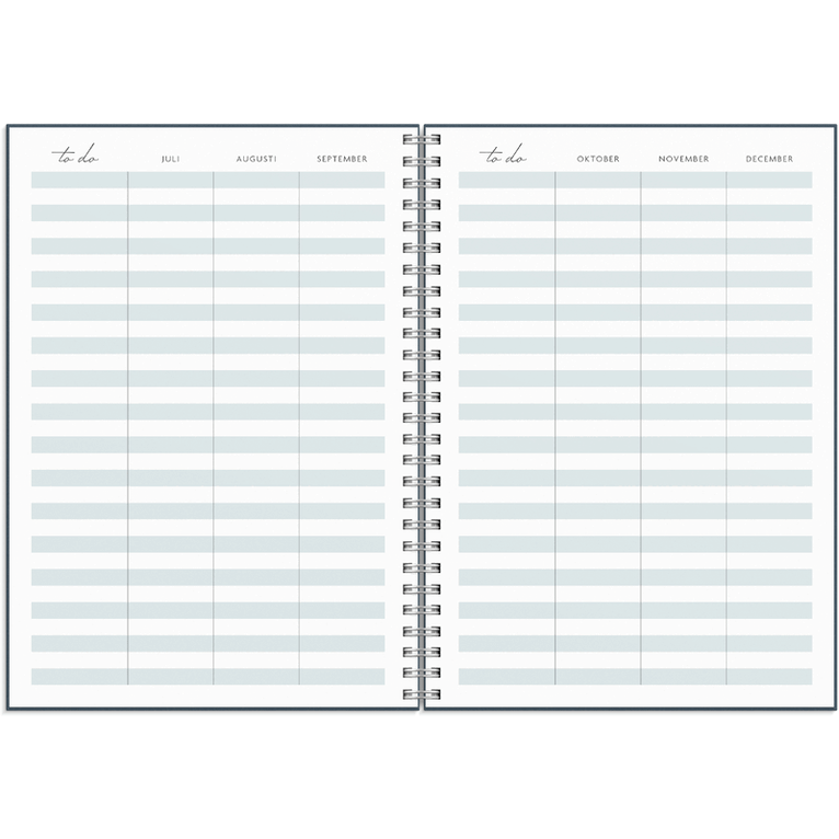 Kalender 2026-2027 Life Planner To Do, Övrigt