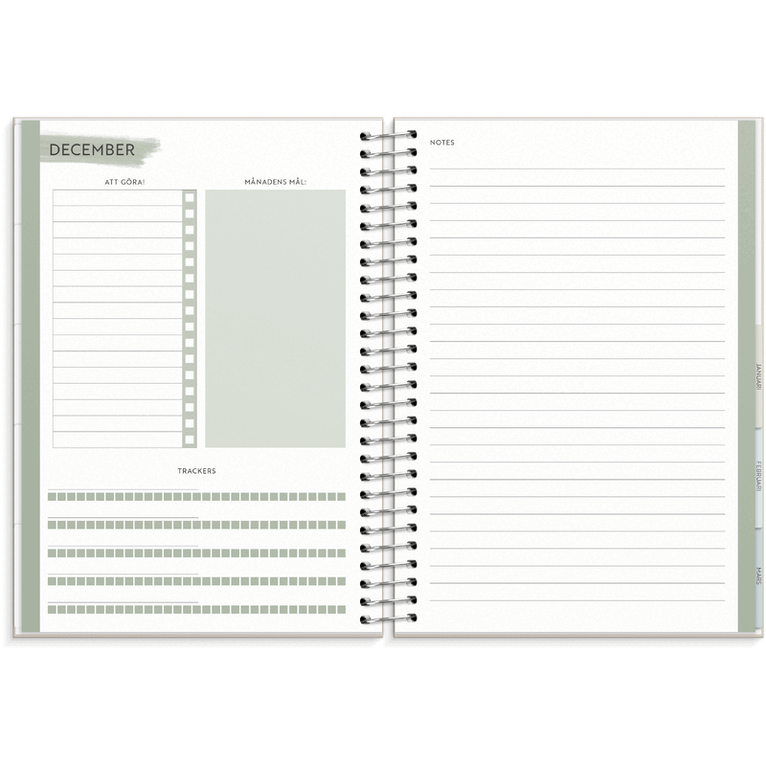 Kalender 2026-2027 Life Organizer Family A5, Övrigt