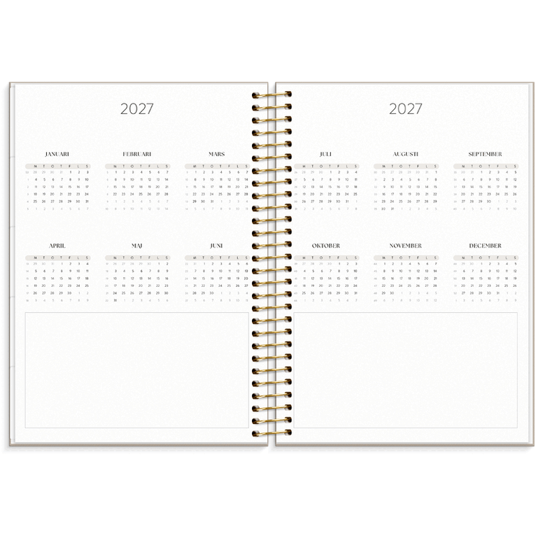 Kalender 2026-2027 Life Organizer, Övrigt