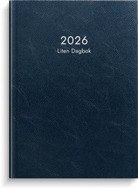 Kalender 2026 Liten Dagbok bl�tt konstl�der