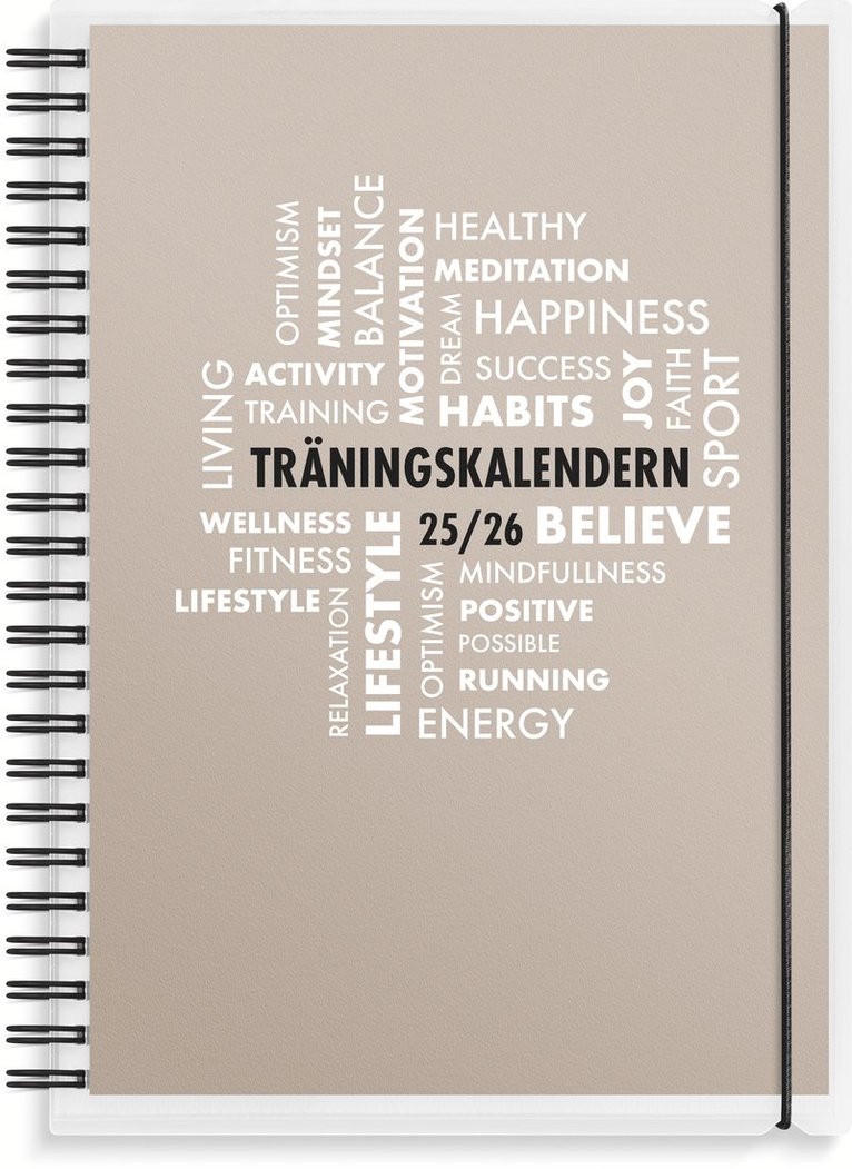 Kalender 2025-2026 Träningskalendern 2i1, Övrigt
