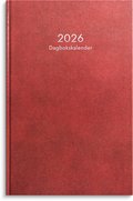 Kalender 2026 Dagbokskalender r�tt konstl�der