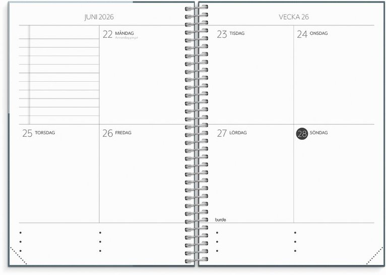 Kalender 2025-2026 Student Planner A6, Övrigt