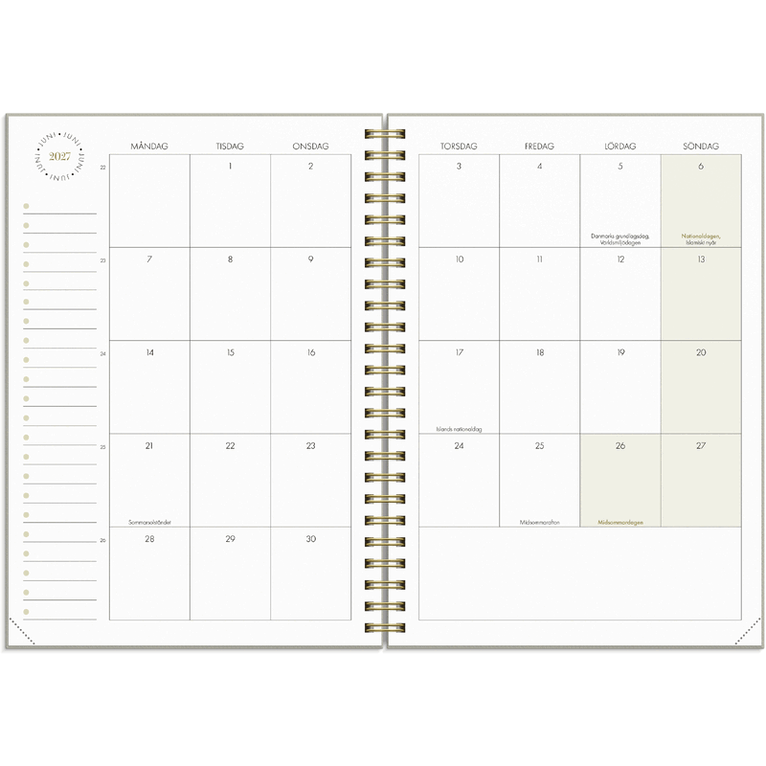 Kalender 2026-2027 Life Planner Essentials A5, Övrigt