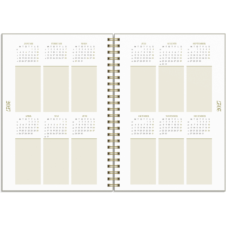Kalender 2026-2027 Life Planner Essentials A5, Övrigt
