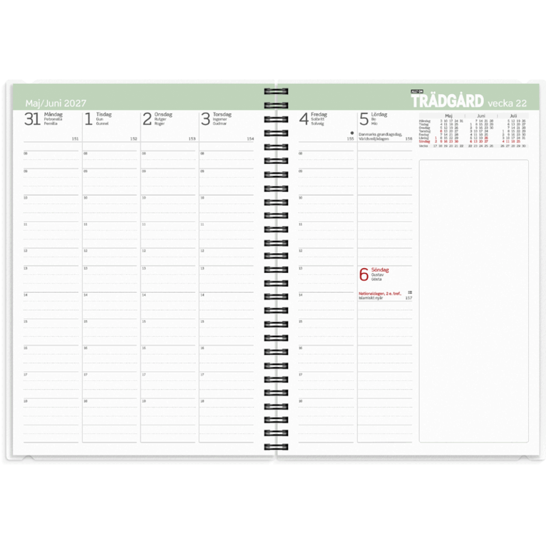 Kalender Allt om Trädgård 2027, Övrigt