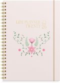 Kalender 2025-2026 Life Planner Pink Horisontell
