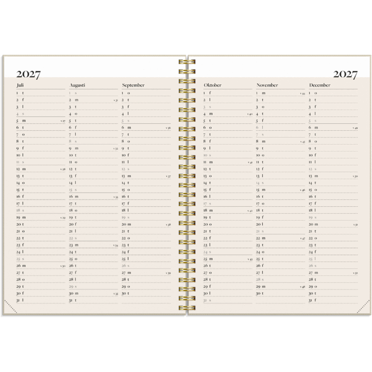 Life Planner Inspiration 2027, Övrigt
