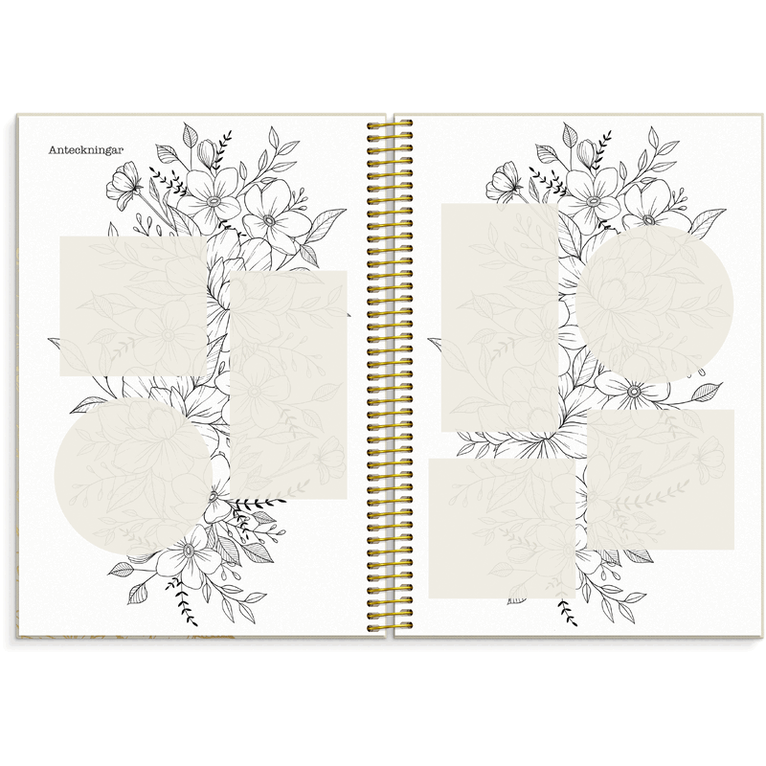 Kalender 2026-2027 Life Planner Bloom, Övrigt