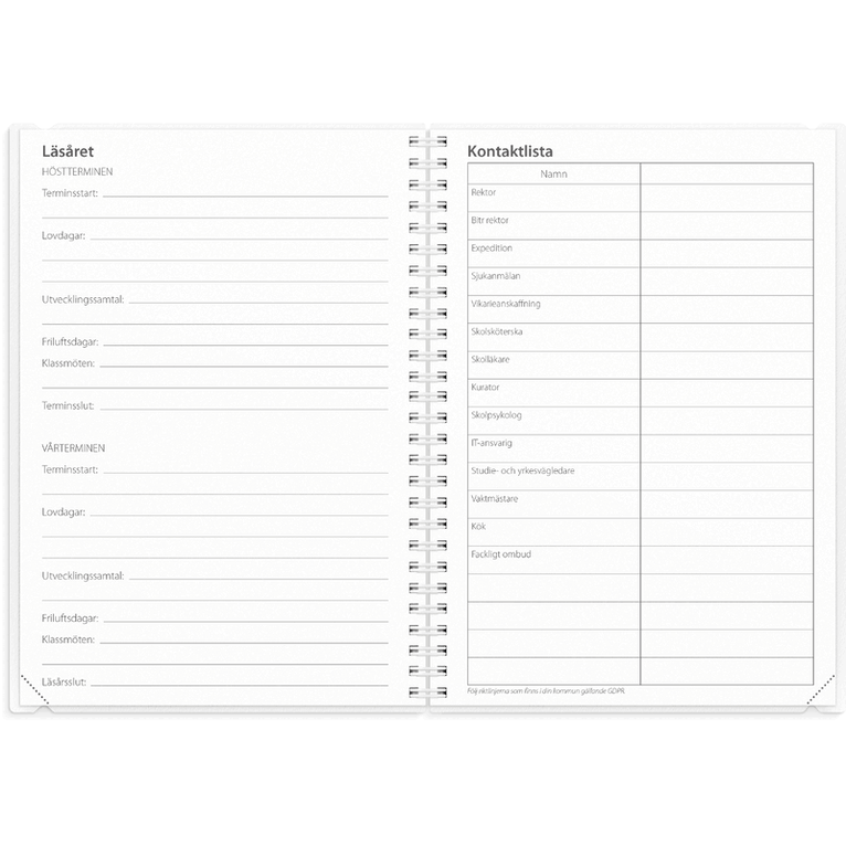 Kalender 2026-2027 Loggkalendern A5, Övrigt