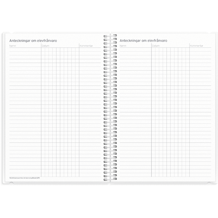 Kalender 2026-2027 Stora Lärarkalendern, Övrigt