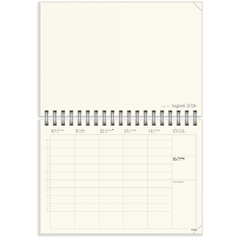 Kalender 2026-2027 Lärarkalendern Reflektion, Övrigt