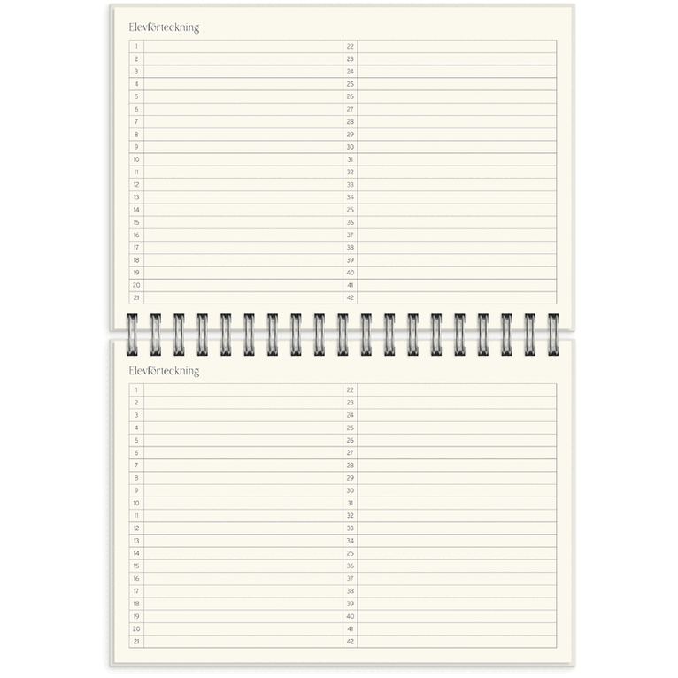 Kalender 2026-2027 Lärarkalendern Reflektion, Övrigt
