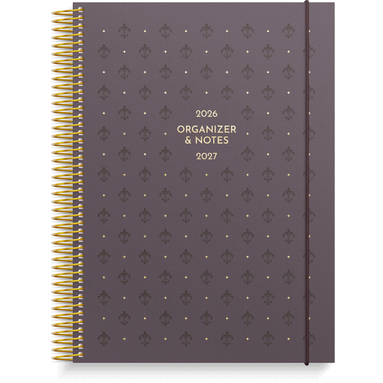 Kalender 2026-2027 Organizer & Notes vinröd, Övrigt