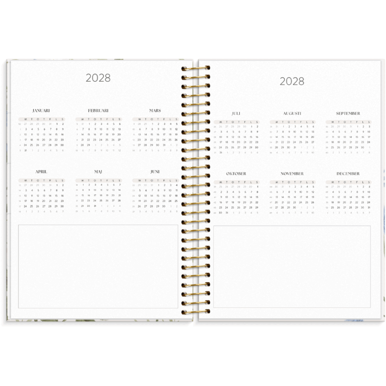Life Organizer 2027 Blommor, Övrigt
