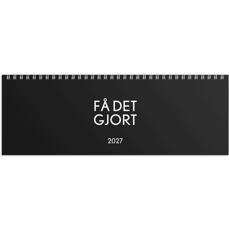 Bordsalmanackan Få det gjort 2027, Övrigt