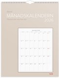 V�ggkalender 2026 Stora M�nadskalendern