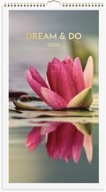 V�ggkalender 2026 Dream & Do