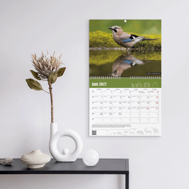 Väggkalender 2027 Jaktkalender, Övrigt