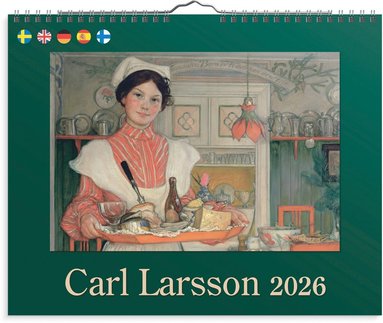 Väggkalender 2026 Carl Larsson av Burde