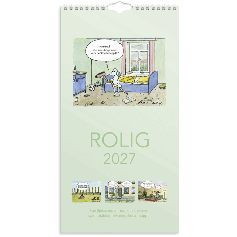 Familjekalender 2027 Rolig, Övrigt. Tillgänglighet: Lägg i varukorg