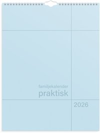 Familjekalender 2026 Praktisk