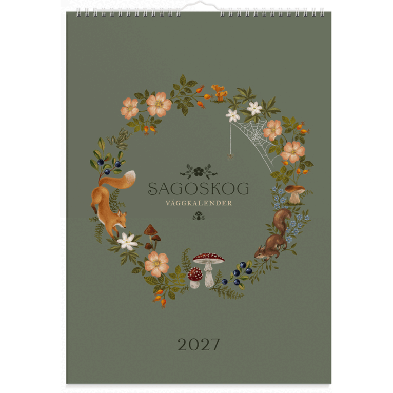 Väggkalender 2027 Sagoskog, Övrigt