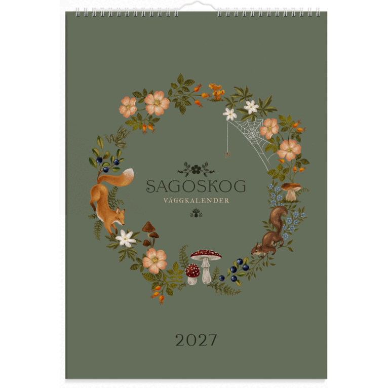 Väggkalender 2027 Sagoskog, Övrigt