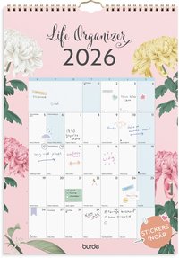 V�ggkalender 2026 Life Organizer