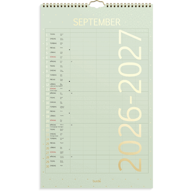 Familjekalender 2026-2027 Color, Övrigt