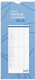 Familjekalender 2025-2026 Lilla