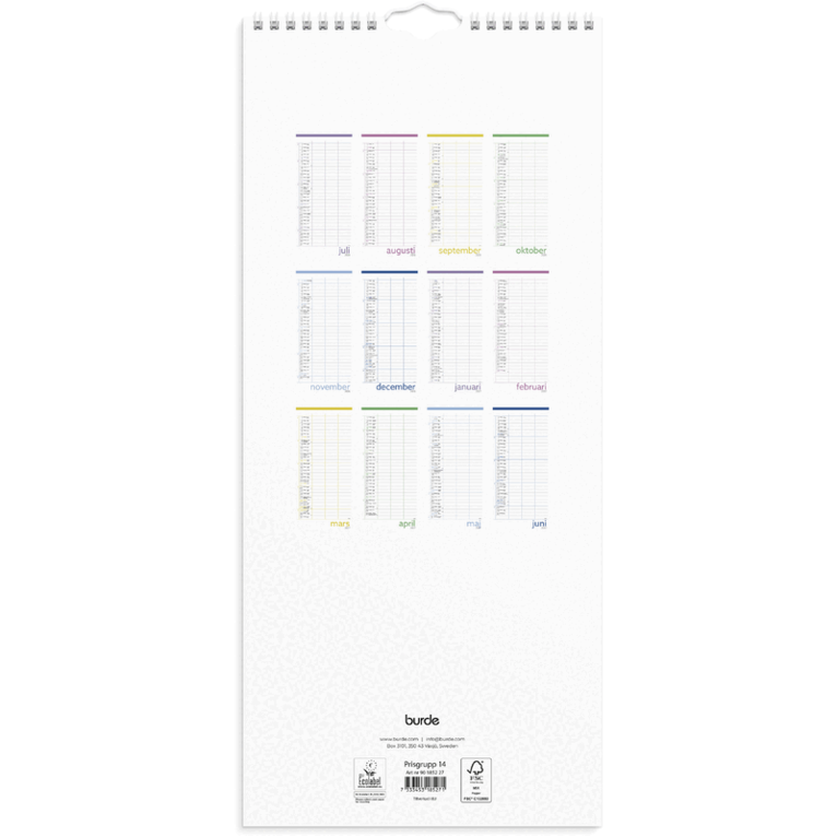 Lilla familjekalender 2026-2027, Övrigt