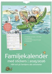 Familjekalender 2025-2026 Stickers