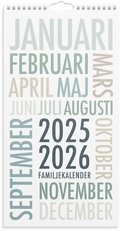 Familjekalender 2025-2026 TrendArt