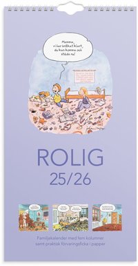 Familjekalender 2025-2026 Rolig