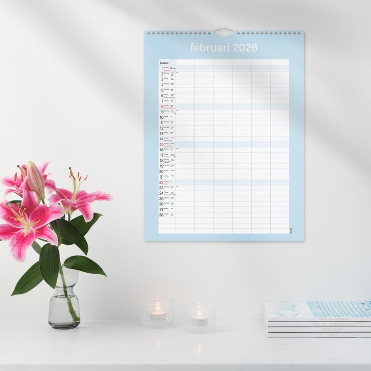 Familjekalender 2025-2026 Praktisk, Övrigt