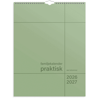 Familjekalender 2026-2027 Praktisk, Övrigt