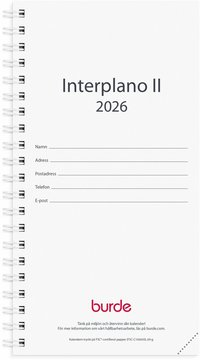 Kalender 2026 Interplano II refill