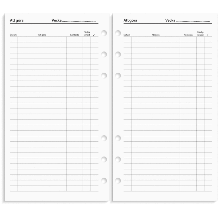 Regent Systemkalender 2027 svart konstläder, Övrigt