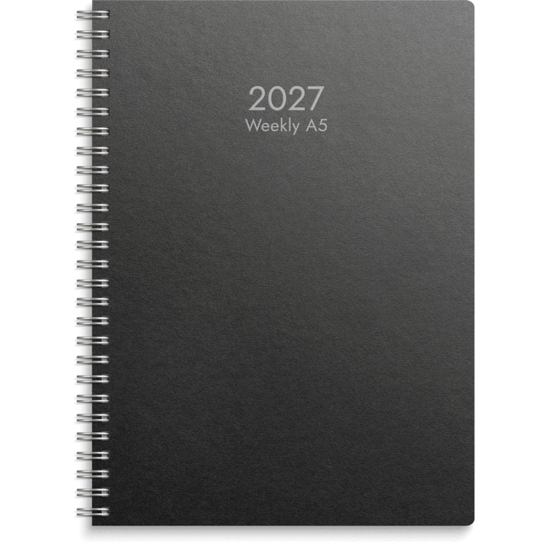 Kalender 2027 Weekly A5 Eco Line, Övrigt