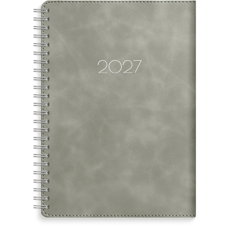 Kalender 2027 Senator A5 Twist grå, Övrigt. Tillgänglighet: Lägg i varukorg