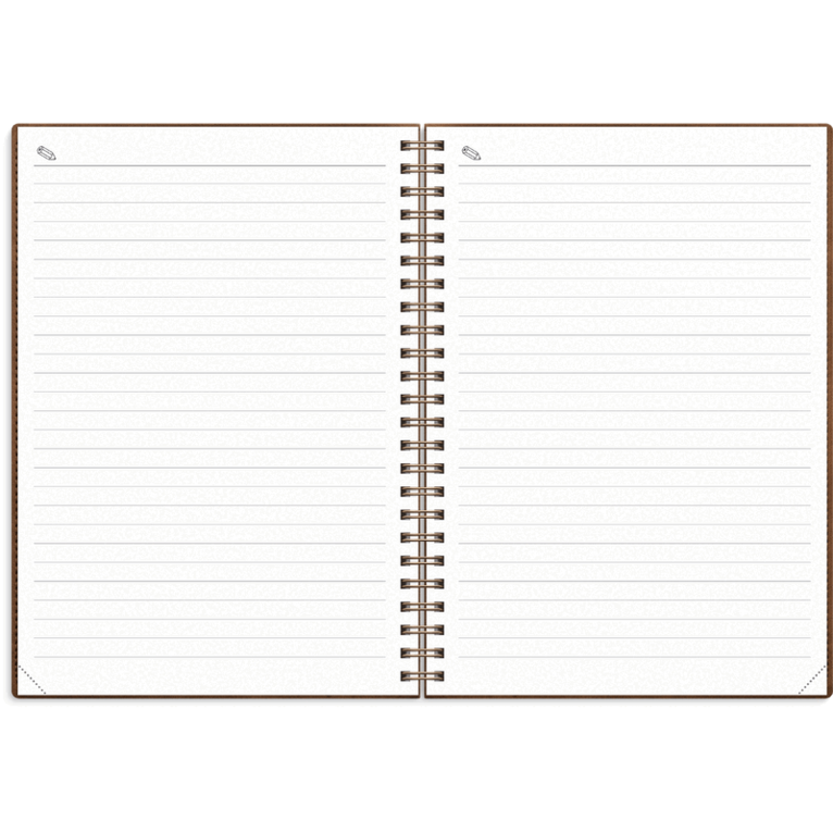 Kalender 2027 Business A5 Twist brun, Övrigt