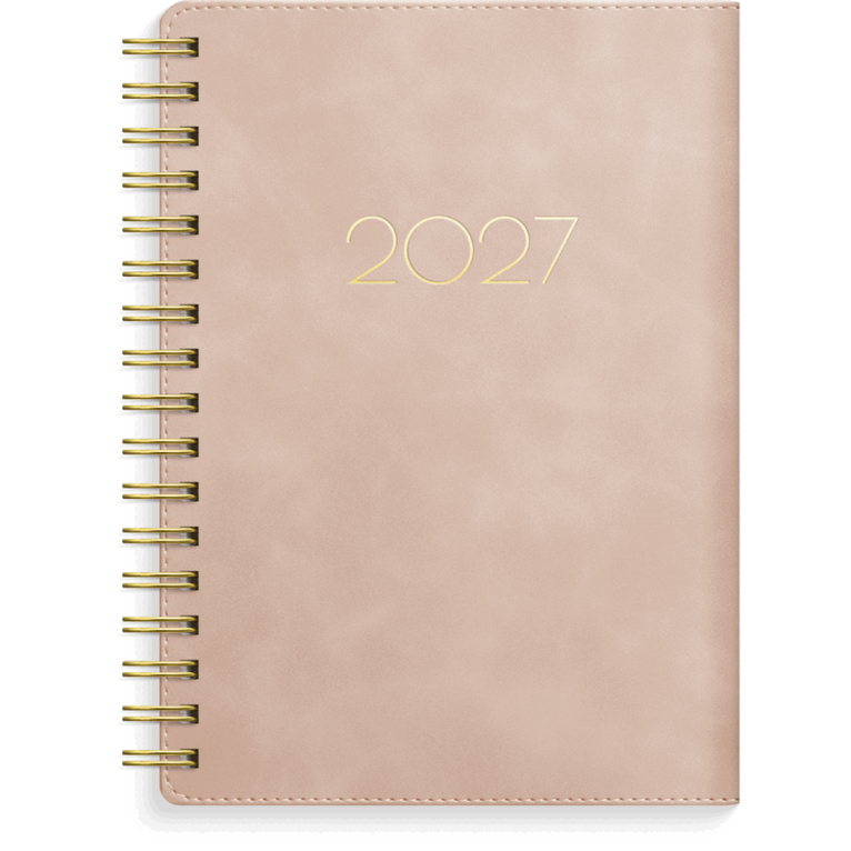 Kalender 2027 Senator A6 Twist rosa, Övrigt. Tillgänglighet: Lägg i varukorg