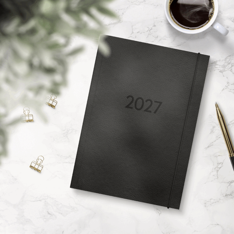 Kalender 2027 Senator A5 Vega svart, Övrigt