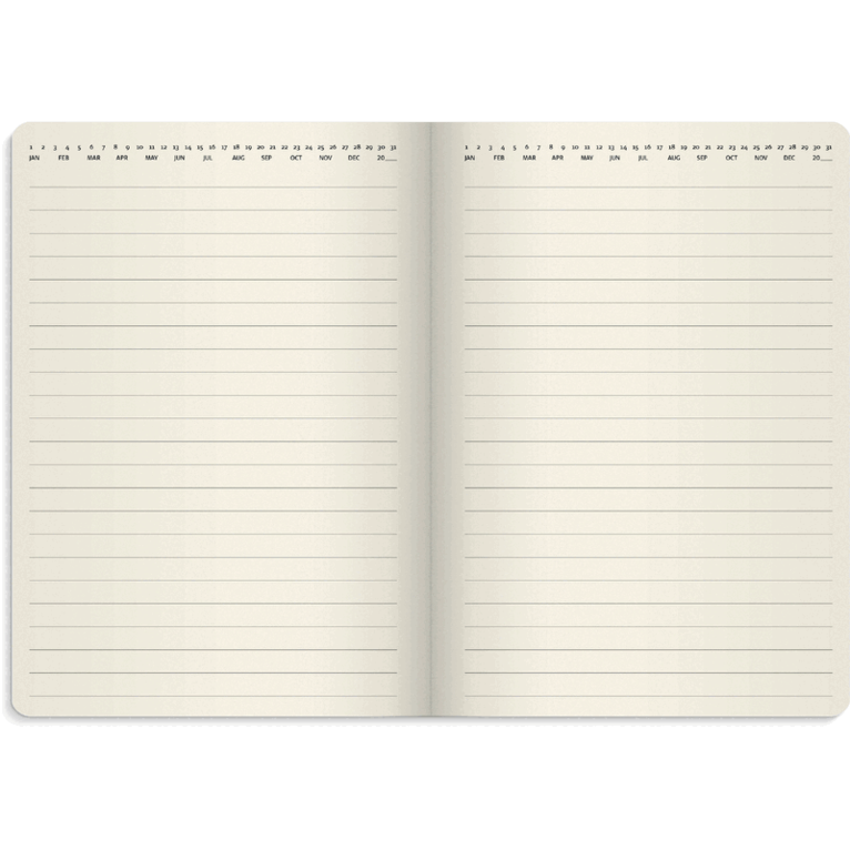Stor Veckokalender Forma Deluxe 2027 brun, Övrigt