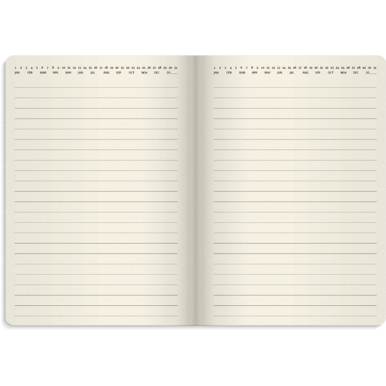 Liten Veckokalender  Forma Deluxe 2027 brun, Övrigt