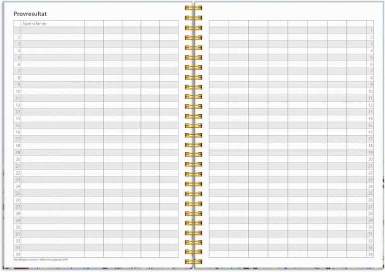 Kalender 2025-2026 Study A5 Story Äng, Övrigt